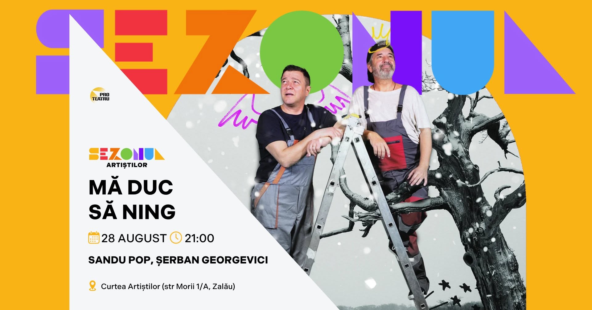 TEATRU: MĂ DUC SĂ NING