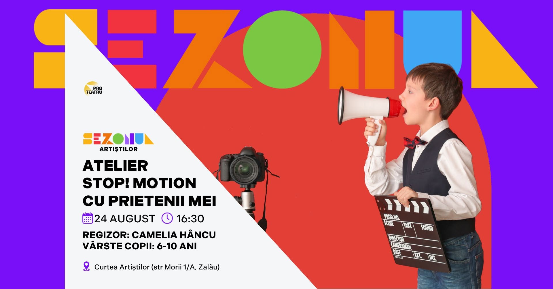 ATELIER – STOP! MOTION CU PRIETENII MEI